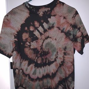 Large Unisex Reverse Tie Dye T-shirt